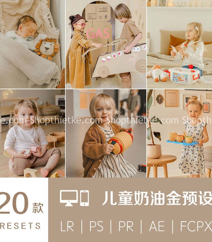 20 Tone Màu Vàng Kem Đẹp Mơ Màng Thích Hợp Ảnh Baby Chụp Trong Nhà (XMP/LR/DNG/CUBE)