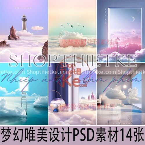 14 Mẫu PSD Poster Dọc Phong Cách Thiết Kế Ảo Diệu - Khoa Học Viễn Tưởng (PSD)