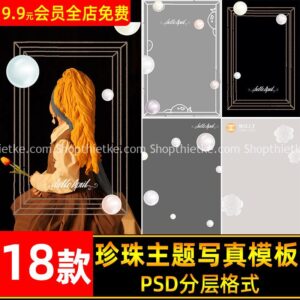 18 Mẫu Background Ngọc Trai Cực Cuốn Hút Thích Hợp Ảnh Beauty