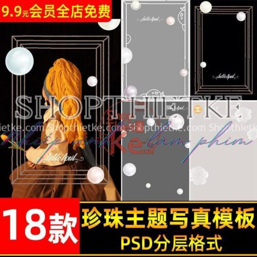 18 Mẫu Background Ngọc Trai Cực Cuốn Hút Thích Hợp Ảnh Beauty