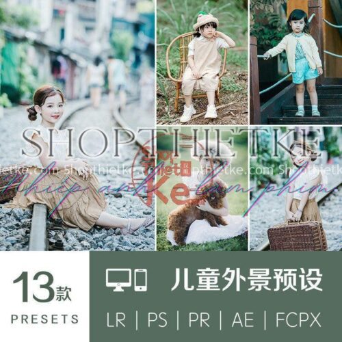 13 Tone Màu Trong Suốt Và Tươi Mát Dành Cho Ảnh Chụp Chân Dung (XMP/LR/DNG/CUBE)