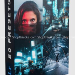 Bộ Preset Chụp Đêm Tone Màu Xanh Neon Khoa Học Viễn Tưởng (XMP Kèm Stock)