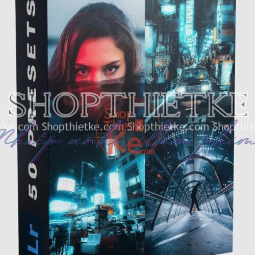 Bộ Preset Chụp Đêm Tone Màu Xanh Neon Khoa Học Viễn Tưởng (XMP Kèm Stock)