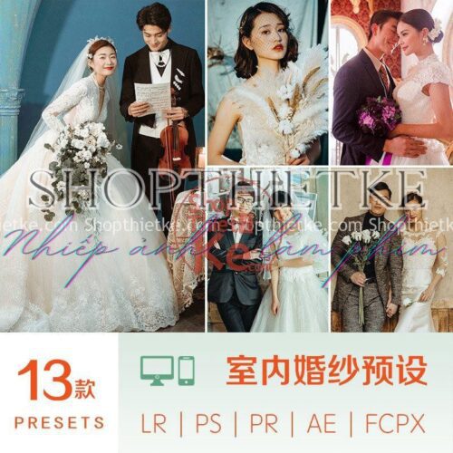 13 Tone Màu Thích Hợp Ảnh Chụp Studio Phong Cách Châu Âu Cổ Điển (XMP/LR/DNG/CUBE)