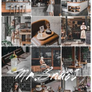 11 Tone Màu Nâu Cafe Phù Hợp Không Gian Quán Cafe Retro (XMP/LR/DNG/CUBE)