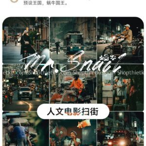 27 Tone Màu Humanities Movie Đậm Chất Film Đường Phố (XMP/DNG/LR/CUBE)