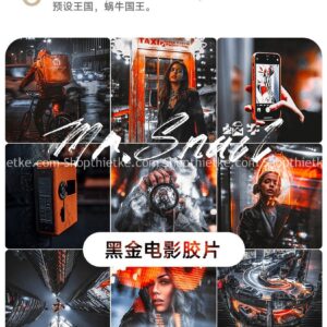 09 Tone Màu Vàng Đen Đặc Biệt Ấn Tượng Cho Ảnh Thiếu Sáng (XMP/LR/DNG/CUBE)