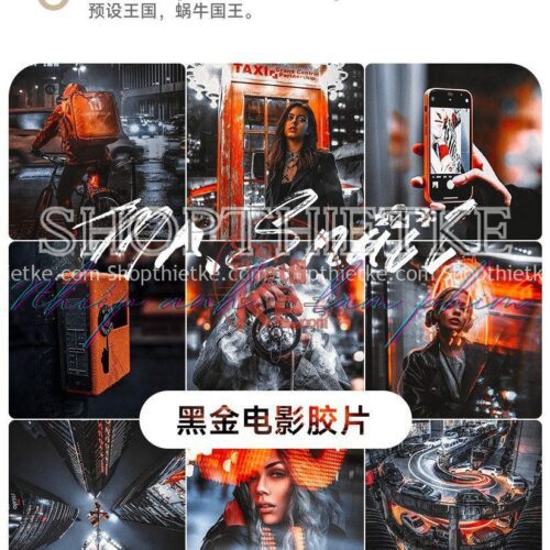 09 Tone Màu Vàng Đen Đặc Biệt Ấn Tượng Cho Ảnh Thiếu Sáng (XMP/LR/DNG/CUBE)