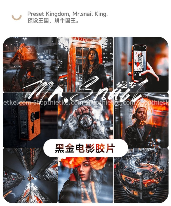 09 Tone Màu Vàng Đen Đặc Biệt Ấn Tượng Cho Ảnh Thiếu Sáng (XMP/LR/DNG/CUBE)