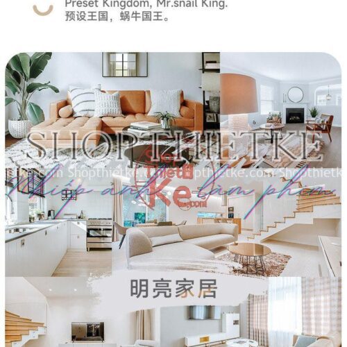 06 Tone Màu Be Sang Trọng Dành Cho Ảnh Nội Thất (XMP/LR/DNG/CUBE)