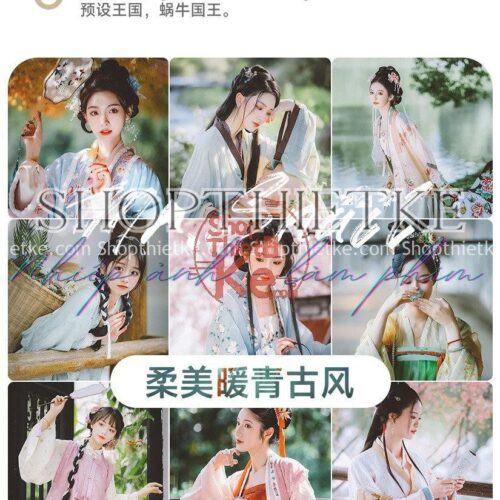 09 Tone Màu Trong Trẻo Dành Riêng Cho Concept Cổ Trang, Chân Dung Ngoài Trời (XMP/LR/DNG/CUBE)