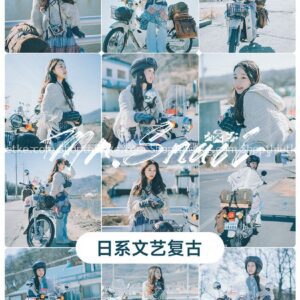 20 Tone Màu Xanh Nhẹ Hàn Quốc Thích Hợp Ảnh Chân Dung Ngoài Trời (XMP/LR/DNG/CUBE)