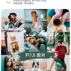 08 Tone Màu FUJI Rực Rỡ Thích Hợp Ảnh Chụp Outdoor (XMP/LR/DNG/CUBE)