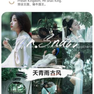 09 Tone Màu Tianqingyu Phong cách Cổ Xưa Đầy Cảm Xúc (XMP/LR/DNG/CUBE)