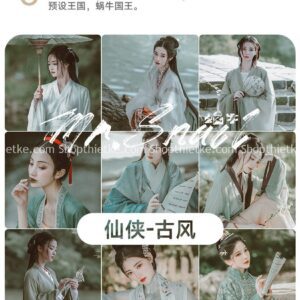 06 Tone Màu Retro Phong Cách Cổ Xưa Từ Xianxia Studio (XMP/LR/DNG/CUBE)