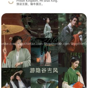 07 Tone Màu Cổ Trang Mới Nhất 2023 Thích Hợp Ảnh Outdoor (XMP/LR/DNG/CUBE)