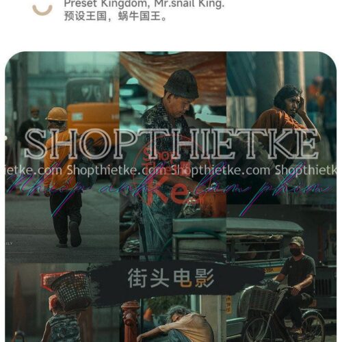 29 Tone Màu Film Công Nghiệp Bụi Bậm Thích Hợp Ảnh Chụp Đường Phố (XMP/LR/DNG/CUBE)