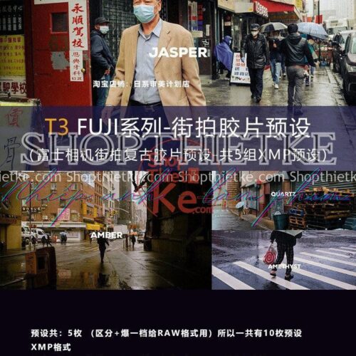 05 Tone Màu Fujifilm Cực Đỉnh Cho Ảnh Chụp Đường Phố (XMP/DNG)