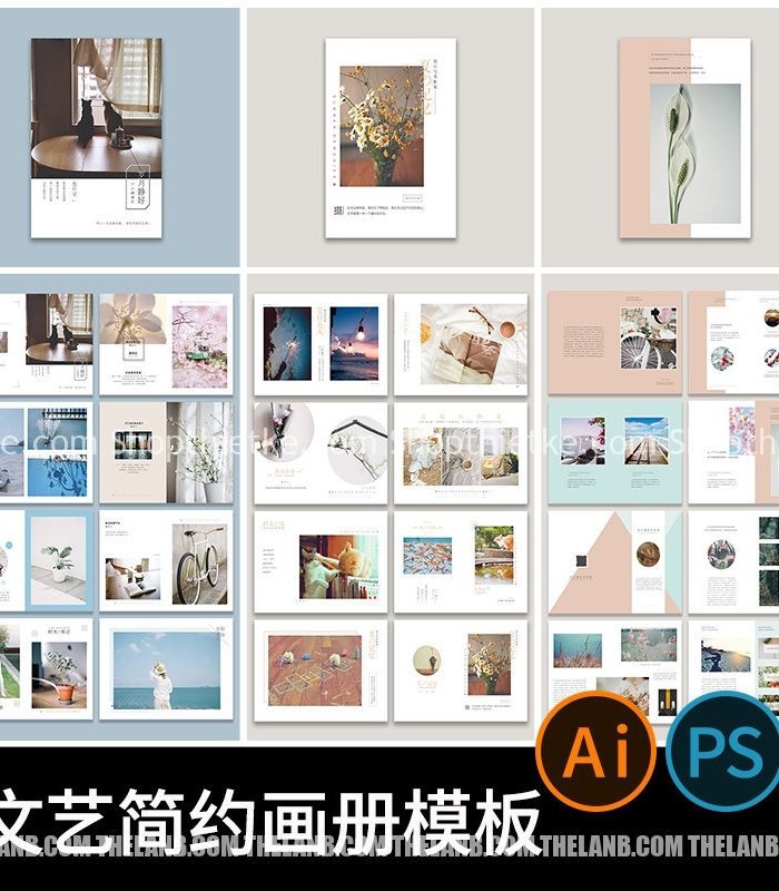15Gb File Thiết Kế Album Phong Cách Nhật Bản Đầy Đủ Layer (PSD/AI)