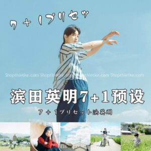 08 Tone Màu Nhật Bản Trong Veo Thích Hợp Ảnh Mùa Hè Phong Cách Hamada Hideaki 2023 (XMP/DNG)