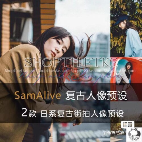02 Preset Giả Lập Tone Màu Film Cổ Điển Nhật Bản Giống Như Samalive (XMP/DNG/CUBE)