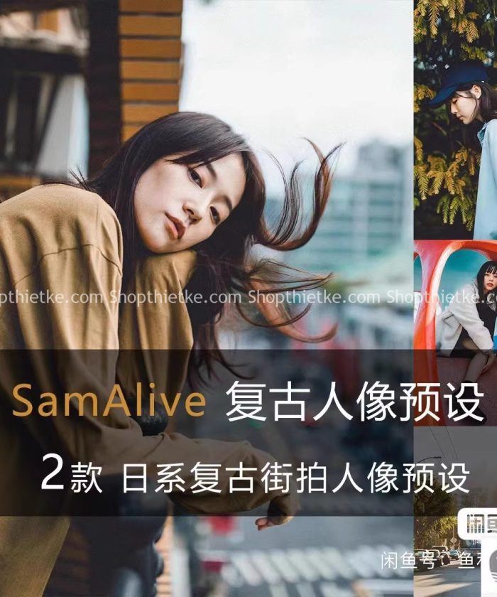 02 Preset Giả Lập Tone Màu Film Cổ Điển Nhật Bản Giống Như Samalive (XMP/DNG/CUBE)