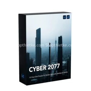 15 Tone Màu Cyber Của Năm 2077 - Màu Xanh Lam Và Đèn Neon Tương Lai (XMP/DNG)