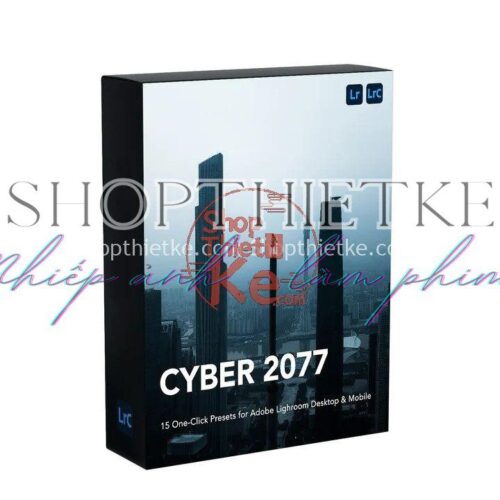 15 Tone Màu Cyber Của Năm 2077 - Màu Xanh Lam Và Đèn Neon Tương Lai (XMP/DNG)