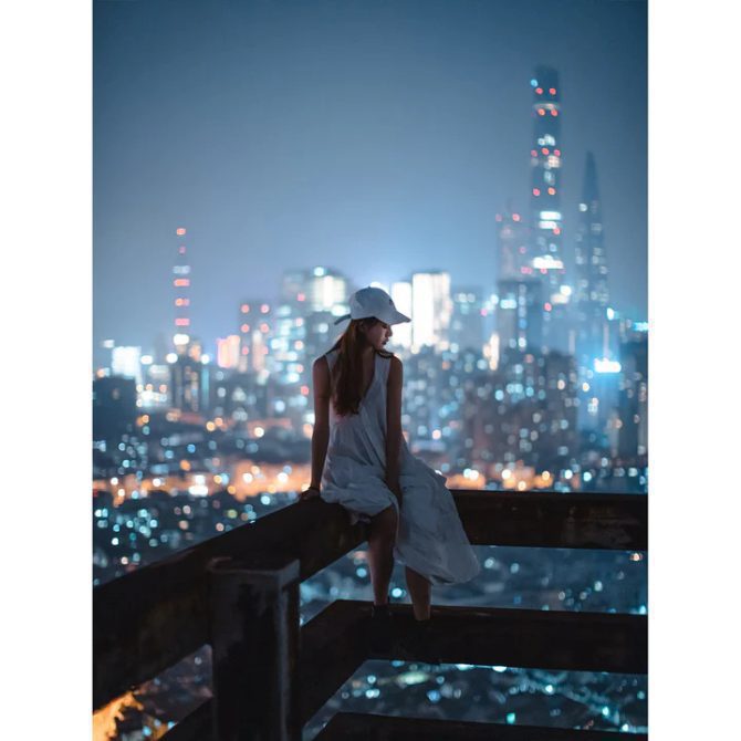 15 Tone Màu Cyber Của Năm 2077 - Màu Xanh Lam Và Đèn Neon Tương Lai (XMP/DNG)