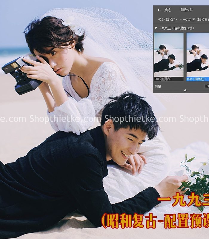 06 Color Profile Giả Lập Tone Màu Film Retro Ảnh Chân Dung Những Năm 1993 (XMP Kèm Stock)