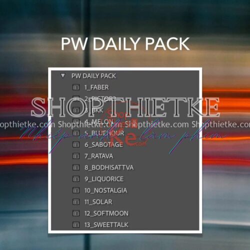 13 Tone Màu Film Tươi Sáng Và Bão Hoà Đến Từ NAG Người Nga (XMP/DNG)