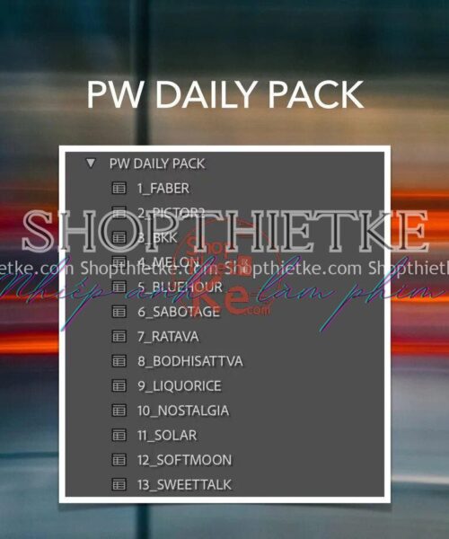 13 Tone Màu Film Tươi Sáng Và Bão Hoà Đến Từ NAG Người Nga (XMP/DNG)