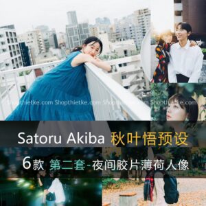 06 Tone Màu Ảnh Chân Dung Phong Cách Nhẹ Nhàng Đến Từ NAG Người Nhật Satoru Akiba (XMP/DNG)