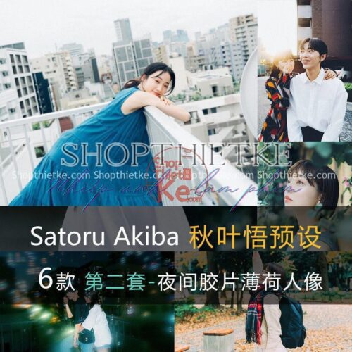 06 Tone Màu Ảnh Chân Dung Phong Cách Nhẹ Nhàng Đến Từ NAG Người Nhật Satoru Akiba (XMP/DNG)