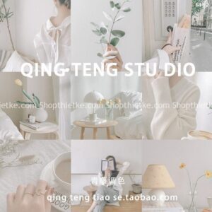 08 Tone Màu Kem Sữa Phong Cách Tươi Sáng, Đơn Giản Kiểu Hàn Quốc (XMP/DNG/CUBE)