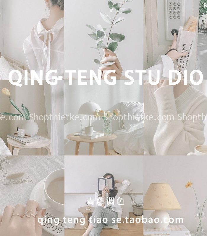 08 Tone Màu Kem Sữa Phong Cách Tươi Sáng, Đơn Giản Kiểu Hàn Quốc (XMP/DNG/CUBE)