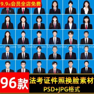 96 Mẫu Áo Vest Nam Nữ Tốt Nghiệp Ghép Ảnh Thẻ Mới Nhất 2025 (PSD/25.8Gb)