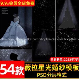 54 Mẫu PSD Background Dải Ngân Hà Huyền Ảo Cho Ảnh Cưới Mới Nhất 2023 (PSD)