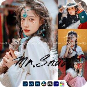 22 Preset Sử Dụng Cho Ảnh Chụp Chân Dung Concept Cổ Phục Truyền Thống Thiểu Số (XMP/LUTs)