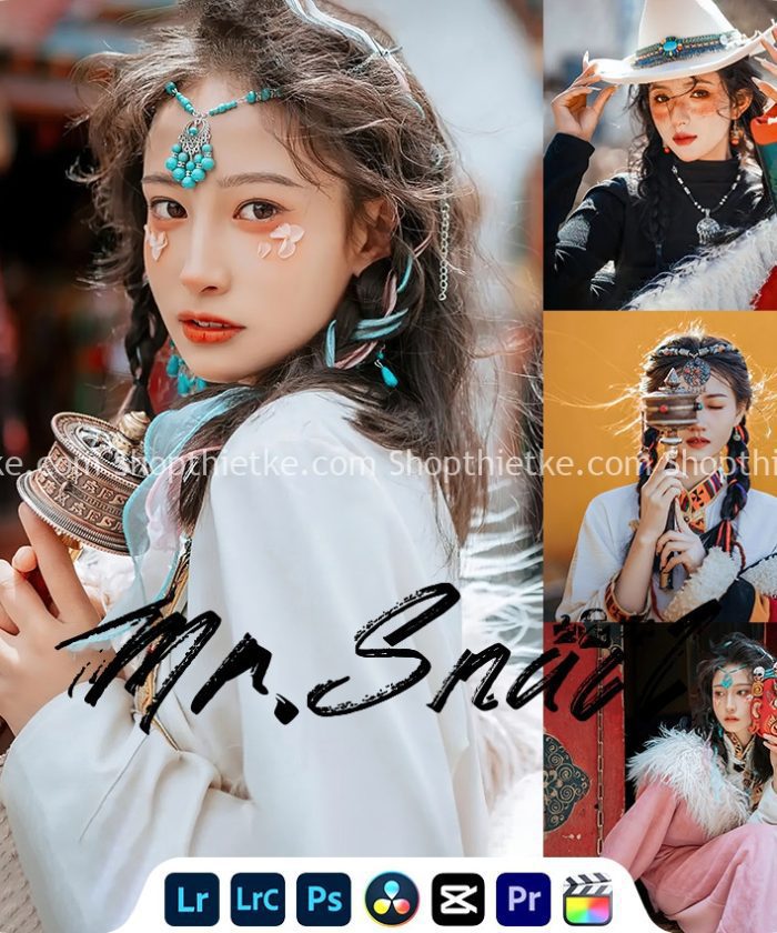 22 Preset Sử Dụng Cho Ảnh Chụp Chân Dung Concept Cổ Phục Truyền Thống Thiểu Số (XMP/LUTs)