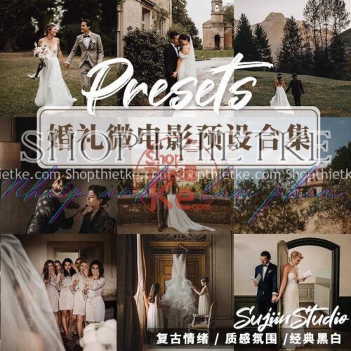 Full Bộ Màu Tone Nâu Đất, Nâu Trầm Dành Cho Ảnh Cưới, Phóng Sự Cưới Update 2023 (XMP/LR/DNG/CUBE)