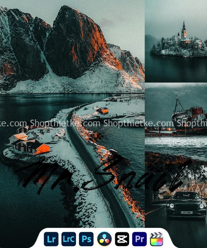 08 Tone Màu Film Chuyên Nghiệp Hiện Đại Cho Ảnh Phong Cảnh, Đời Sống (XMP/LR/CUBE)