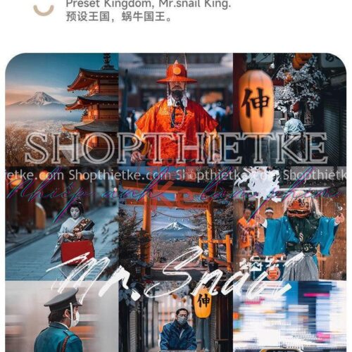 18 Tone Màu Hiện Đại Dành Cho Chụp Ảnh Phong Cảnh, Kiến Trúc Phong Cách Nhật Bản (XMP/LR/CUBE)