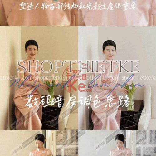 Tất Cả Tone Màu Nổi Tiếng Về Ảnh Cưới Trên MXH Trung Quốc Đều Có Trong Bộ Cài Đặt Này (UPDATE 2023)