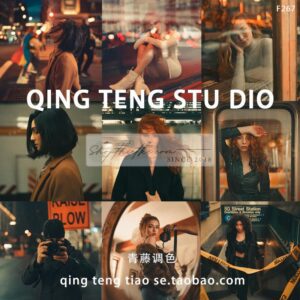 10 Tone Màu Film Hollywood Chân Dung Màu Cam - Xanh Lam - Xanh Lá Cây (XMP/DNG/CUBE)