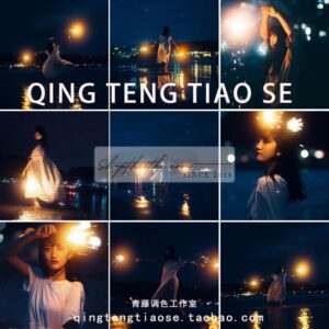 09 Tone Màu Cho Ảnh Chụp Chân Dung Ban Đêm, Ánh Sáng Yếu (XMP/DNG/CUBE)