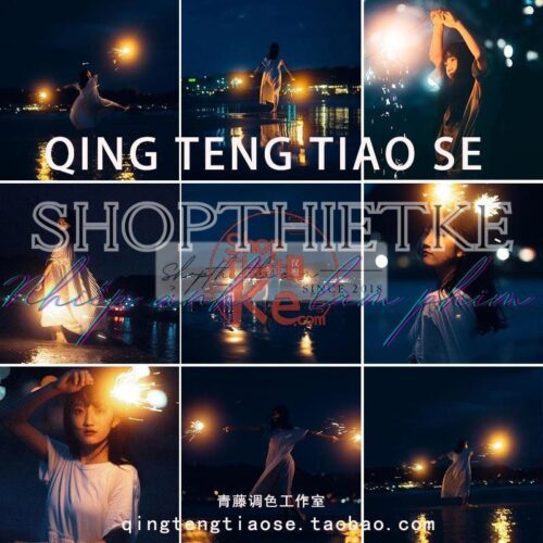 09 Tone Màu Cho Ảnh Chụp Chân Dung Ban Đêm, Ánh Sáng Yếu (XMP/DNG/CUBE)