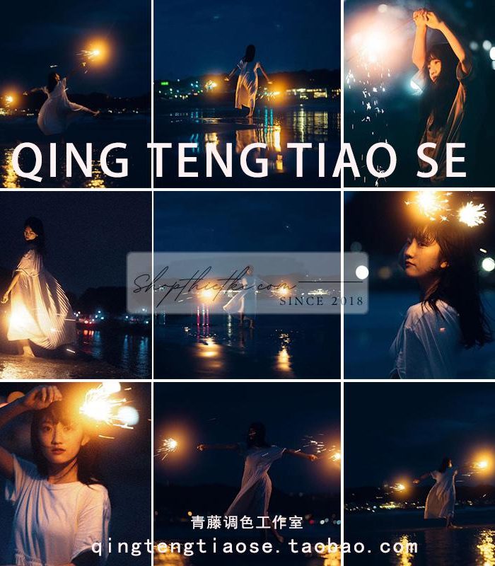 09 Tone Màu Cho Ảnh Chụp Chân Dung Ban Đêm, Ánh Sáng Yếu (XMP/DNG/CUBE)