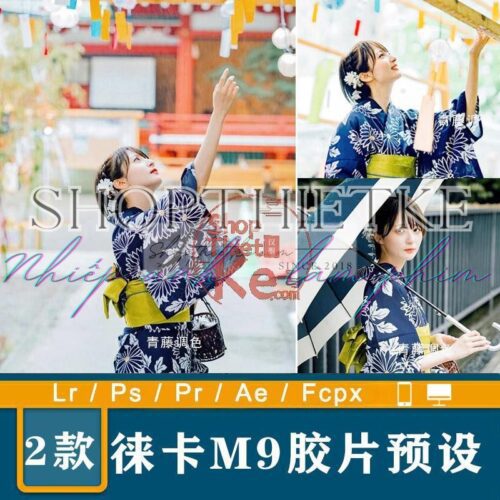 02 Tone Màu Tươi Trẻ Mùa Xuân Phong Cách Nhật Bản Dành Cho Ảnh Chân Dung (XMP/DNG/CUBE)