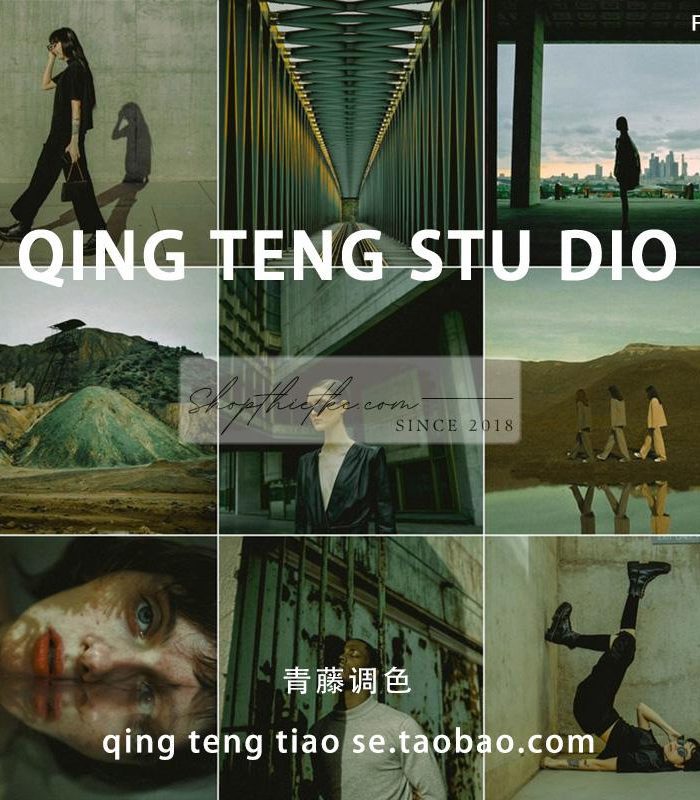 06 Tone Màu Xanh Mòng Két Cảm Hứng Film Cổ Điển Hongkong (XMP/DNG/CUBE)